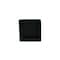 Nuvo Iron 4In. x 4In. Low-Profile Eazy-Cap, Gal. Steel power coated Black, Fits over 4in x 4in nominal posts PCP24BLK - alternate 3